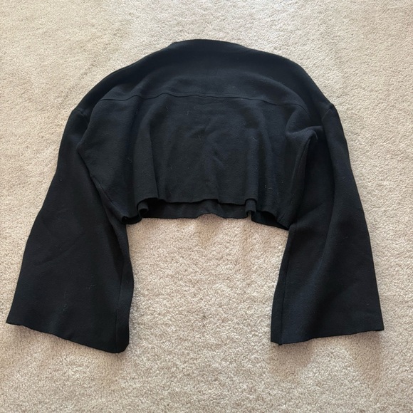Olivaceous black sweater with wide arms size M - Picture 3 of 3